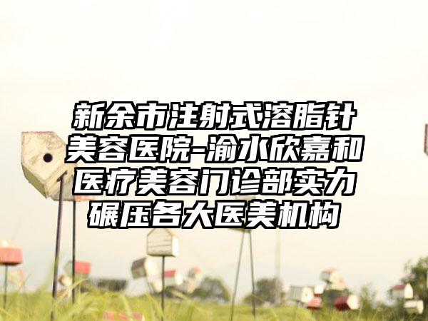 新余市注射式溶脂针美容医院-渝水欣嘉和医疗美容门诊部实力碾压各大医美机构